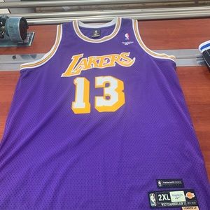 VINTAGE AUTHENTIC WILT CHAMBERLAIN LAKERS JERSEY